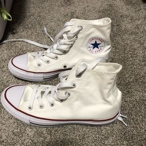 White High Top Converse